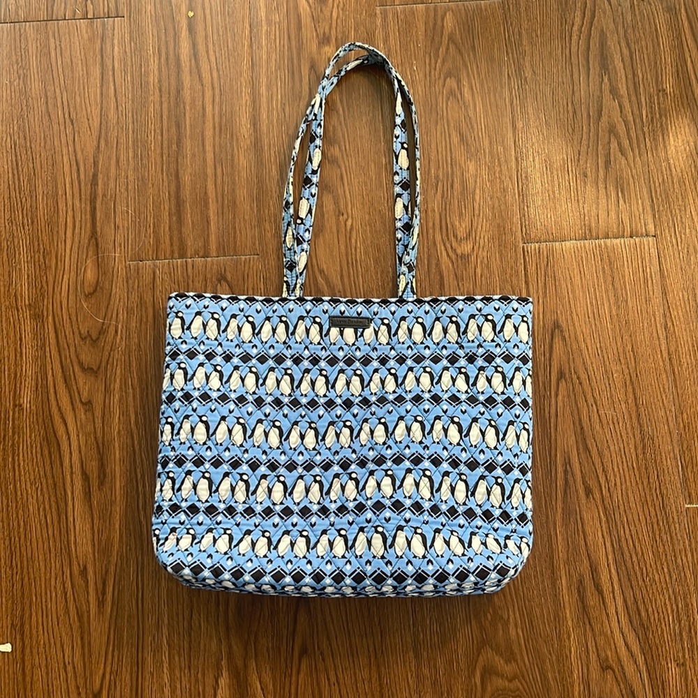 Vera Bradley Penguin Quilted Tote